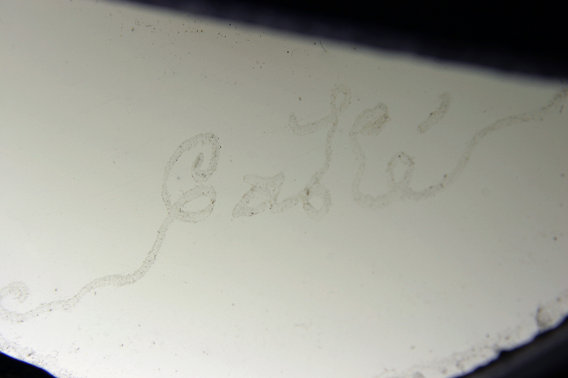 Libellules Vase by Galle and Escalier de Cristal